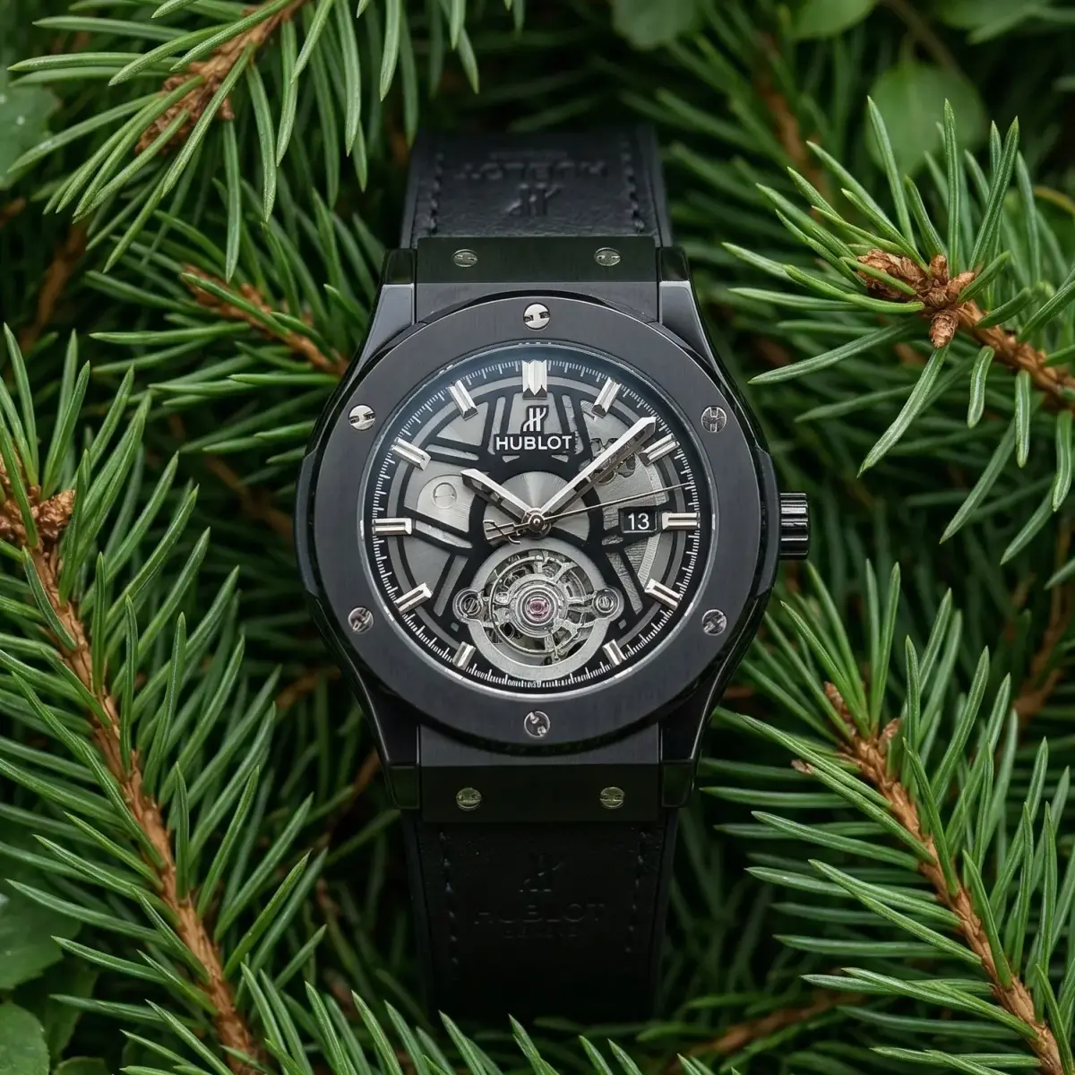 Hublot Big Bang Skeleton dial Watch (Water Resistant)